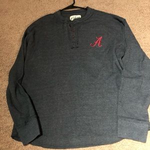 Alabama Crimson Tide Henley Thermal
